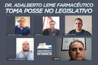 Câmara de Votorantim empossa “Dr. Adalberto Leme Farmacêutico” na vaga deixada por Herber Martins