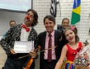 “Los Carneiros” com Marcelo e Antonela, homenageada pelo vereador Cirineu Barbosa