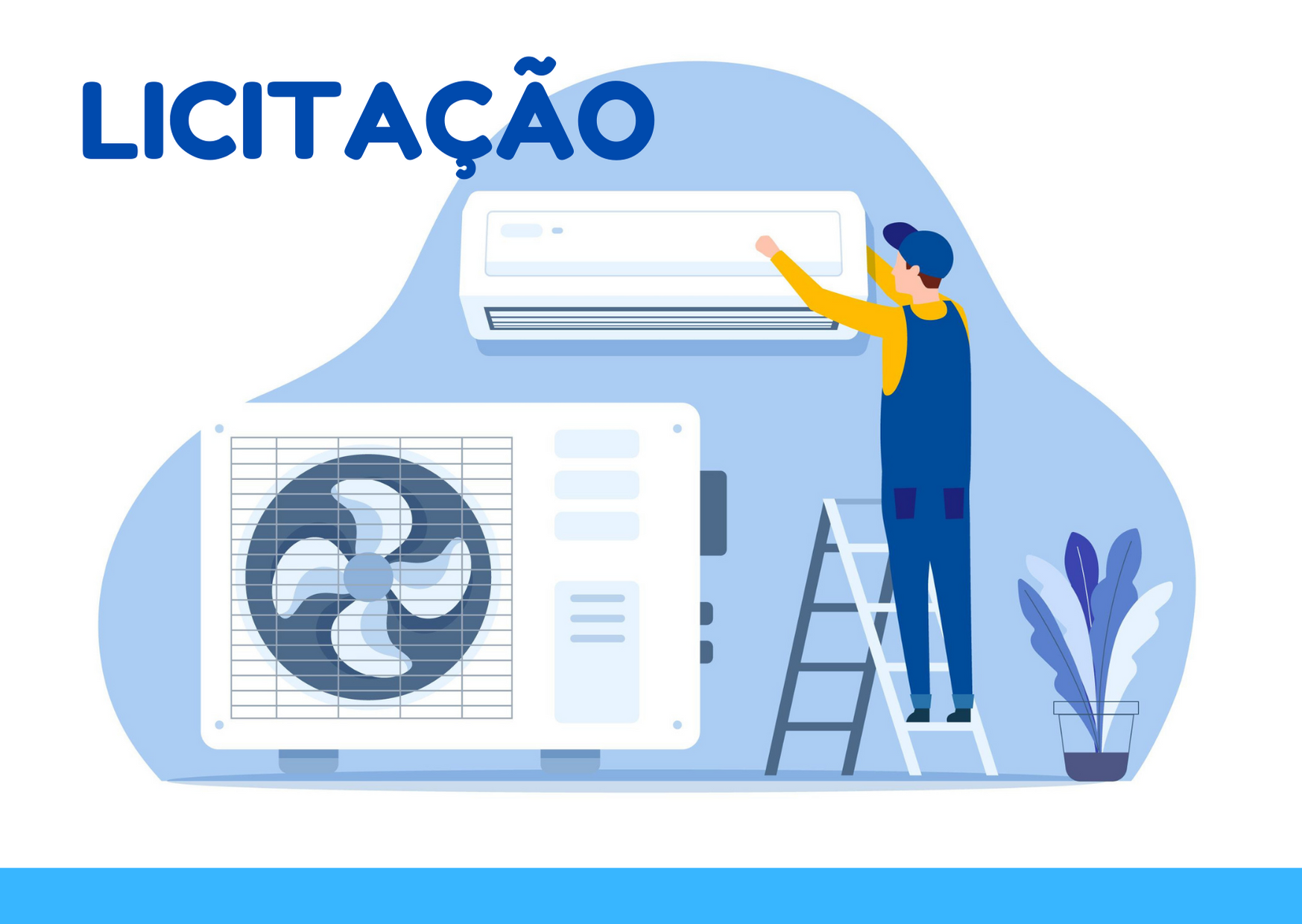 Aberta licitação para Contratação de empresa especializada para manutenção preventiva nos aparelhos de ares condicionados