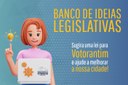 Câmara de Votorantim cria Banco de Ideias Legislativas e amplia participação cidadã