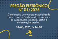 Câmara de Votorantim realiza Pregão Eletrônico para serviços de limpeza e conservação