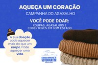 Câmara de Votorantim recebe doações para a Campanha do Agasalho 2026
