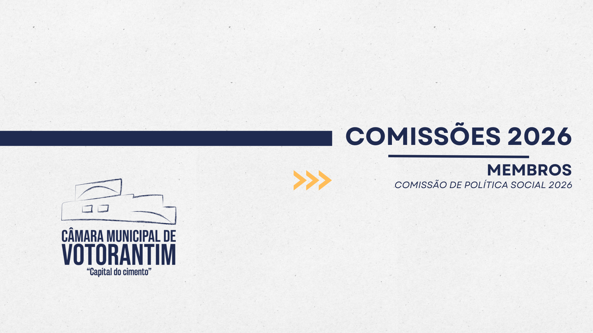 Câmara define nova composição das Comissões Permanentes 