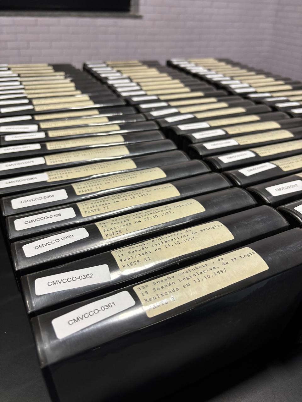 Câmara Municipal de Votorantim preserva memória histórica com acervo de mais de 1200 arquivos de mídia audiovisual