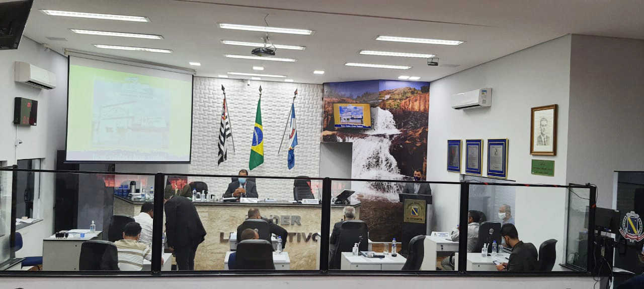 Câmara realizou a primeira sessão legislativa de 2021 nesta terça-feira