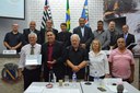 Pastor Lilo homenageia a Igreja Evangélica Cordeiro da Aliança