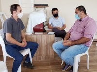 Presidente da Câmara em visita oficial ao município de Piedade