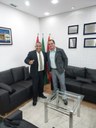Thiago Schiming visita Cláudio Sorocaba para  alinhar cooperação técnica entre as Câmaras de Votorantim e a de Sorocaba