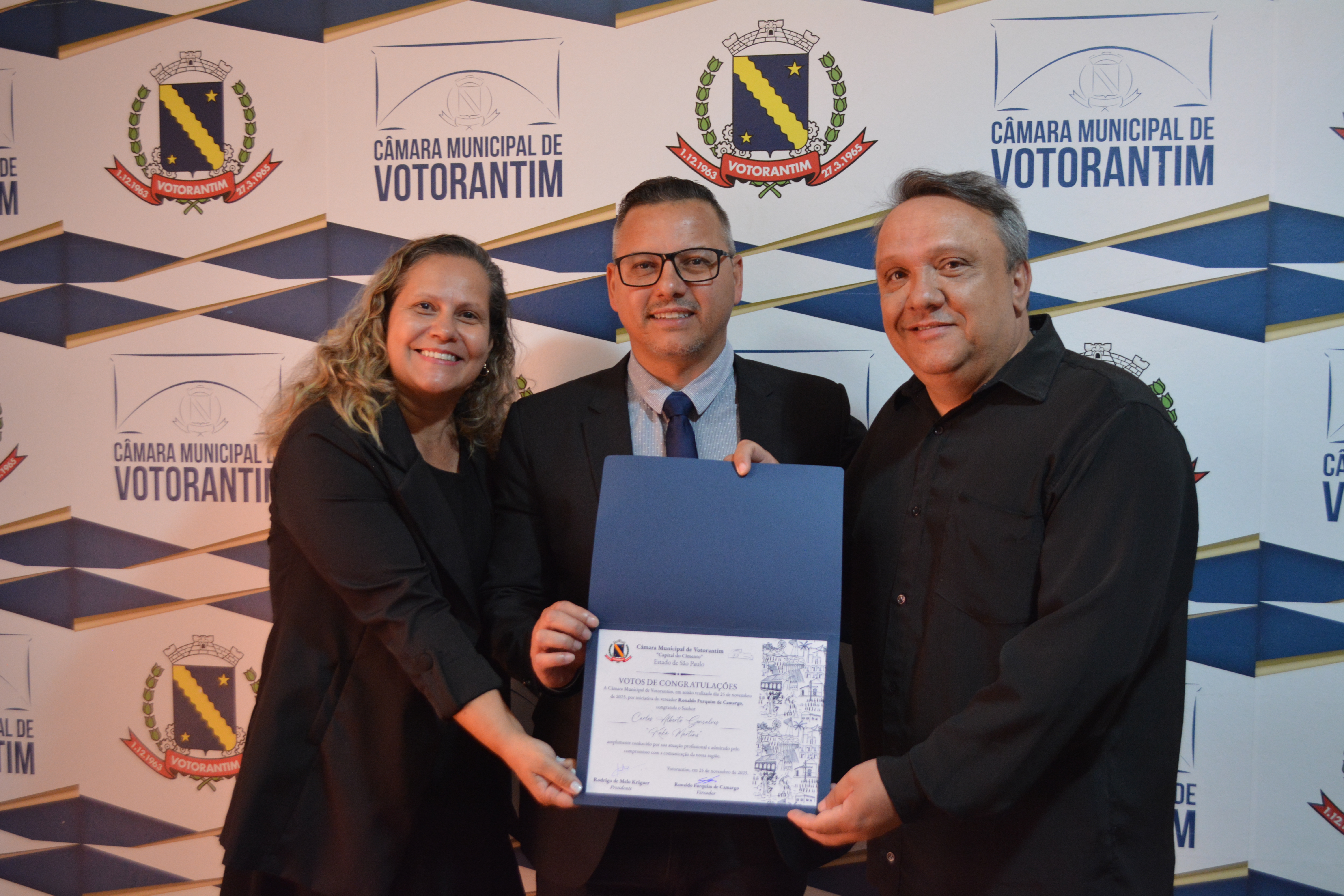  Vereador Congratula com Kaká Martins