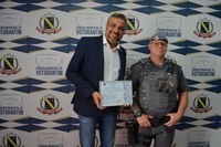 Vereador presta homenagem à Policial Militar
