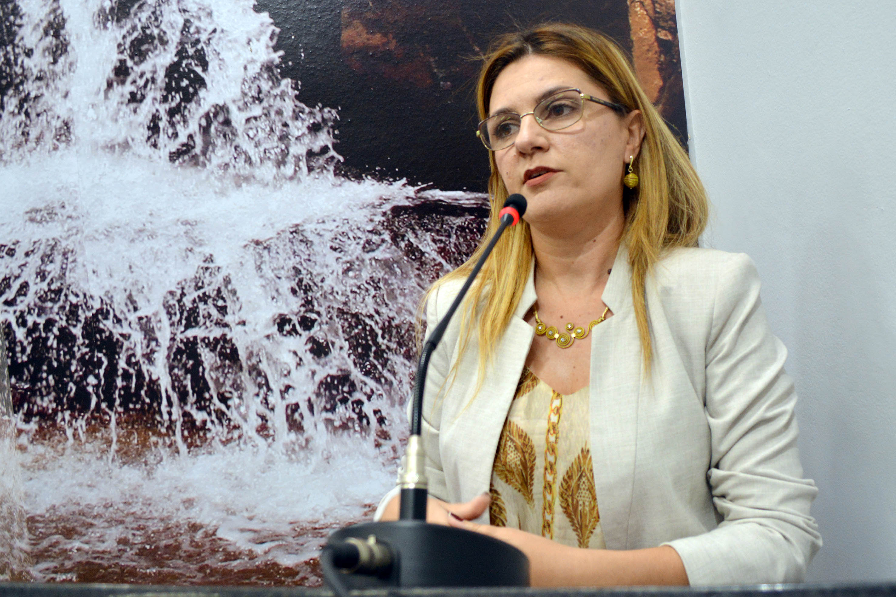 Vereadora cobra informações sobre retirada de chorume no Aterro Sanitário