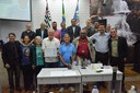 Vereadores Thiago Schiming e Cirineu Barbosa homenageiam a Rádio Cantate FM 104,5