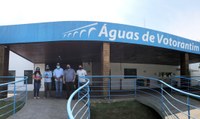 Vereadores visitam instalações da Águas de Votorantim
