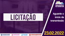 23/02/22 - Licitação: Convite 01/22 - Contratação de empresa para execução de projeto elétrico