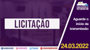 24/03/22 - Licitação: Convite 02/22 - Contratação de empresa para execução de projeto elétrico