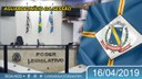 11ª Sessão Ordinária da 3ª Sessão Legislativa da 13ª Legislatura - 16 de abril/2019