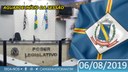 25ª Sessão Ordinária da 3ª Sessão Legislativa da 13ª Legislatura - 06 de agosto/2019