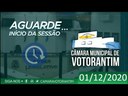 12ª Sessão Ordinária, da 4ª Sessão Legislativa, da 13ª Legislatura - 01 de dezembro de 2020