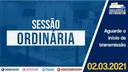 02/03/2021 - 4ª Sessão Ordinária | 1ª Sessão Legislativa | 14ª Legislatura