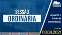 03/08/2021 - 20ª Sessão Ordinária | 1ª Sessão Legislativa | 14ª Legislatura