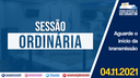 04/11/2021 - 33ª Sessão Ordinária | 1ª Sessão Legislativa | 14ª Legislatura