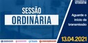 13/04/2021 - 6ª Sessão Ordinária | 1ª Sessão Legislativa | 14ª Legislatura